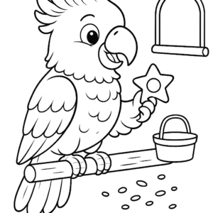 Baby Birds Coloring Book