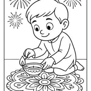 Festival Activity Drawing Book
