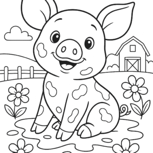 Farm Animal Drawing Book