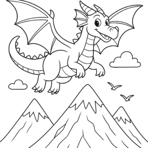 Dragon Activity Drawing Book