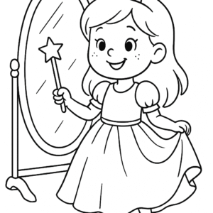Girls Activity Drawing Book