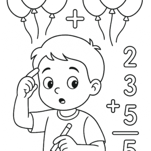 Maths Activity Drawing Book