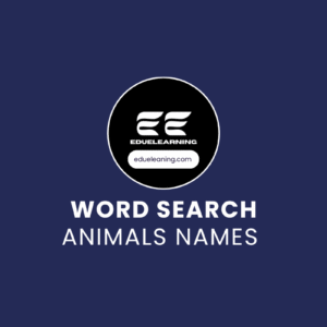 Animal Names Word Search Puzzle