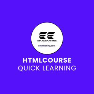 html course. html online course. quick learning. eduelearning printable template
