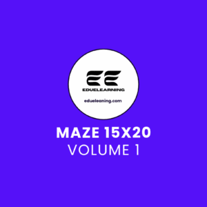 maze 15x20 volume 1. eduelearning printable template