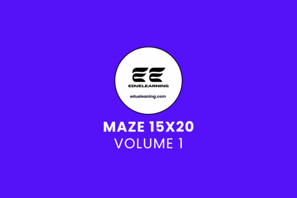 maze 15x20 volume 1. eduelearning printable template