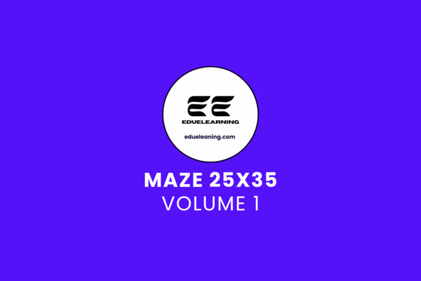 maze 25x35 volume 1. eduelearning printable template