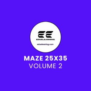 maze 25x35 volume 2. eduelearning printable template