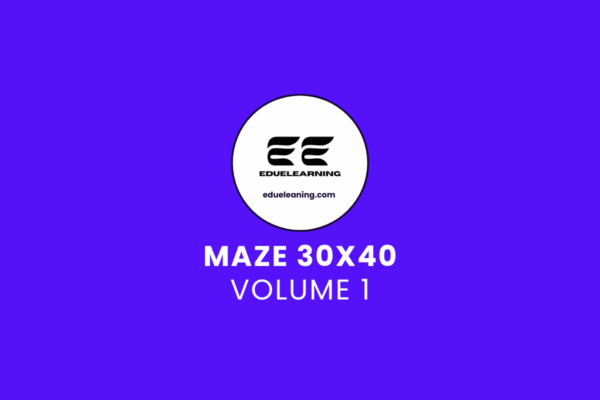 maze 30x40 volume 1. eduelearning printable template