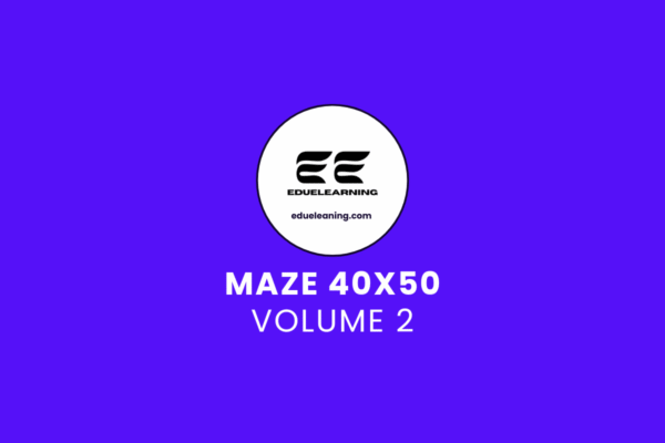 maze 40x50 volume 2. eduelearning printable template