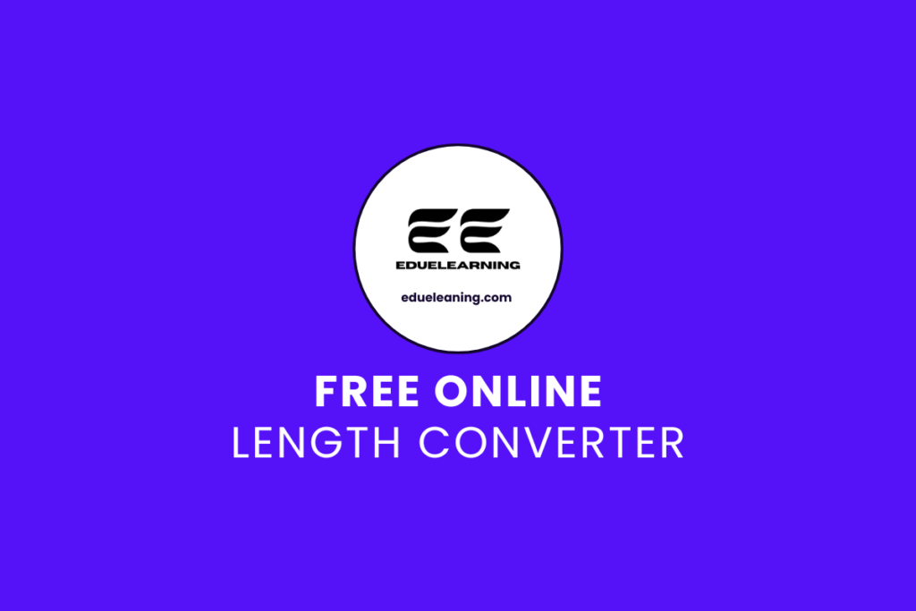 Length Converter. eduelearning printable template
